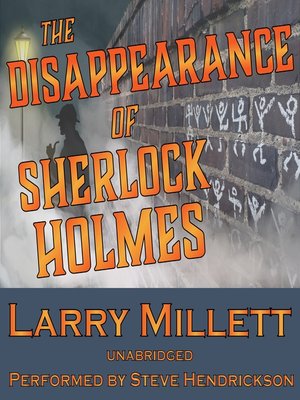 cover image of The Disappearance of Sherlock Holmes